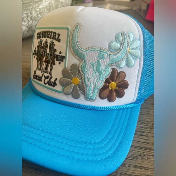 Custom Cowgirl Social Club Trucker Hat - Picture 4 of 6